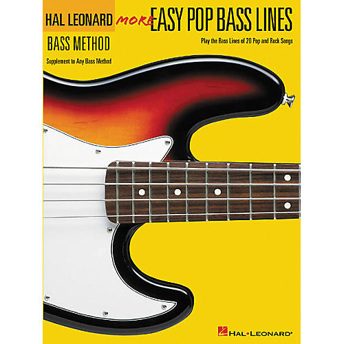 More Easy Pop Bass Lines Bass Tab Book