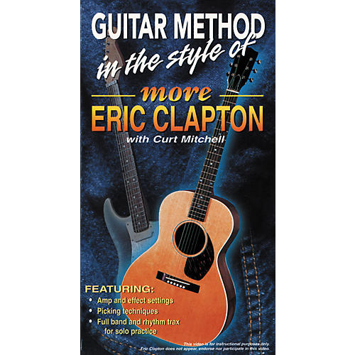 More Eric Clapton VHS Video