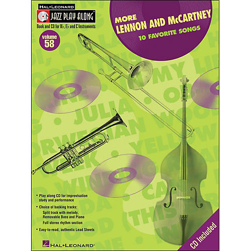 More Lennon & McCartney Volume 58 Book/CD Jazz Play Along