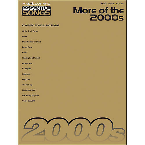 More Of The 2000s - Essential Songs arranged for piano, vocal, and guitar (P/V/G)