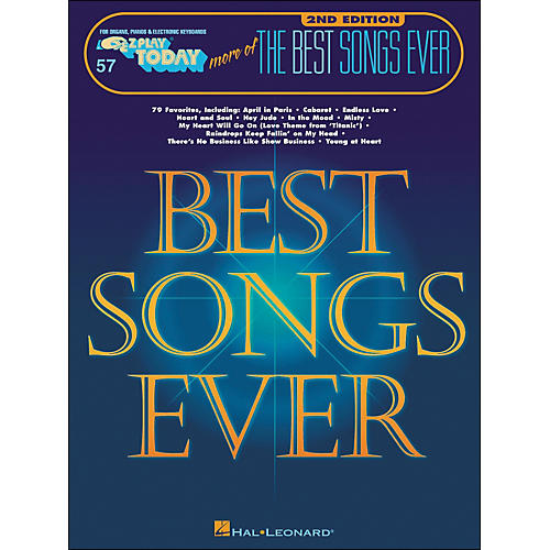 Hal Leonard More Of The Best Songs Ever 2nd Edition E-Z Play 57