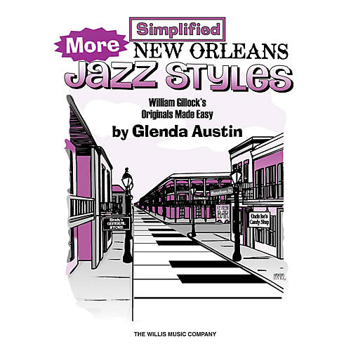 More Simplified New Orleans Jazz Styles Willis Series Book by William Gillock (Level Late Elem)