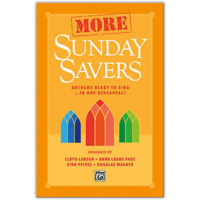 Alfred More Sunday Savers SATB Choral Book
