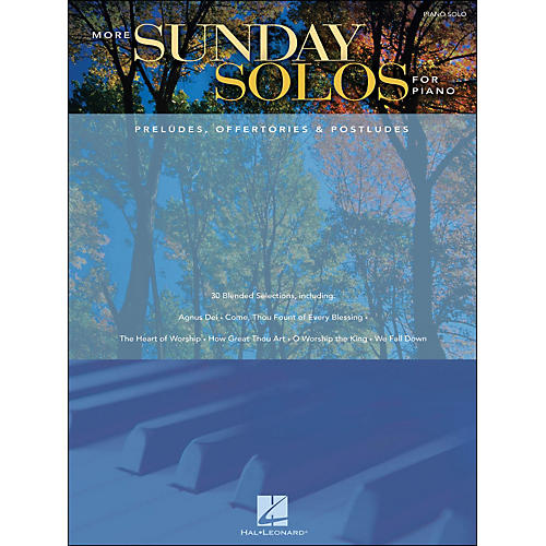 Hal Leonard More Sunday Solos for Piano - Preludes, Offertories & Postludes arranged for piano solo