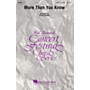 Hal Leonard More Than You Know SATB a cappella arranged by Steve Zegree