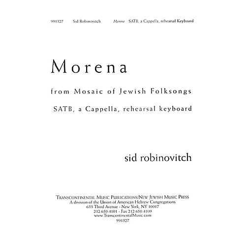 Morena SATB composed by Sid Robinovitch