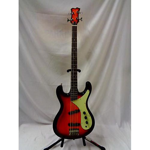 Mosrite Style Electric Bass Guitar