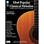 Cherry Lane Most Popular Classical Melodies for Easy Classical Guitar Guitar Series Softcover Audio Online