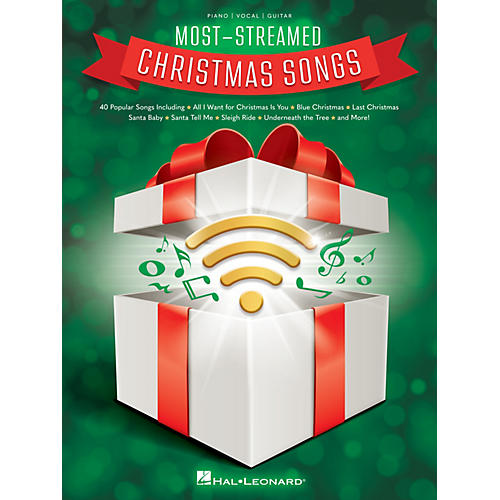 Hal Leonard Most-Streamed Christmas Songs Piano/Vocal/Guitar Songbook