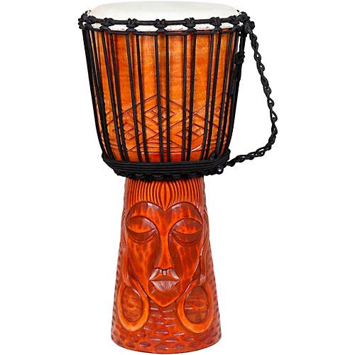 X8 Drums Mother Earth Djembe Drum 10 in.