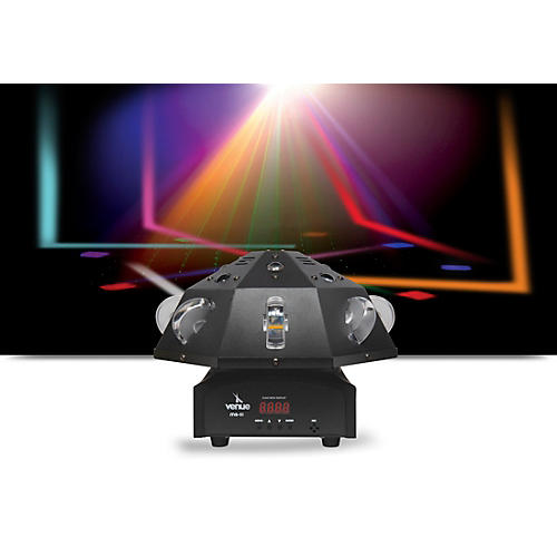 Venue Mothership 360-Degree Moving Head Multi-FX Light With Laser Condition 1 - Mint