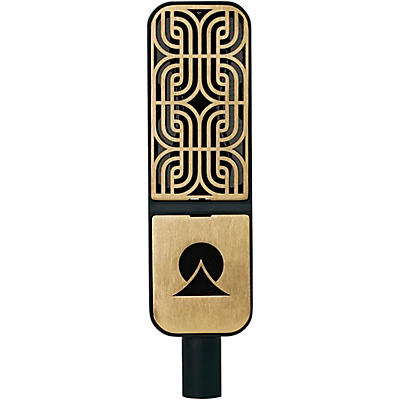Ohma World Motif Ribbon Microphone Brass and Black Special Edition
