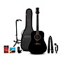 Mitchell Motion D150 Dreadnought Acoustic Guitar Deluxe Pack - Black