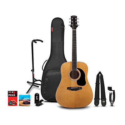 Mitchell Motion D150 Dreadnought Acoustic Guitar Deluxe Pack -