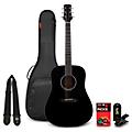 Mitchell Motion D150 Dreadnought Acoustic Guitar Pack NaturalBlack