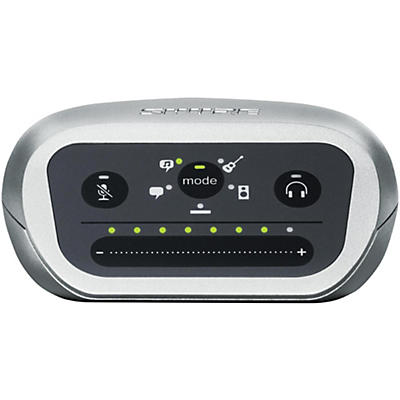 Shure Motiv MVi Digital Audio Interface with USB and Lightning Cables Included