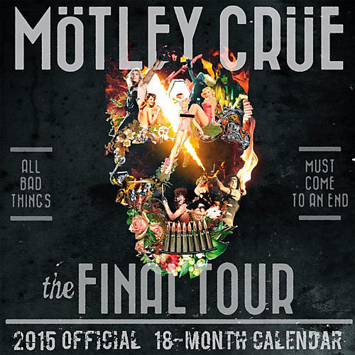 Motley Crue 2015 Calendar Square 12x12