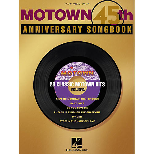 Motown 45th Anniversary Piano/Vocal/Guitar Songbook