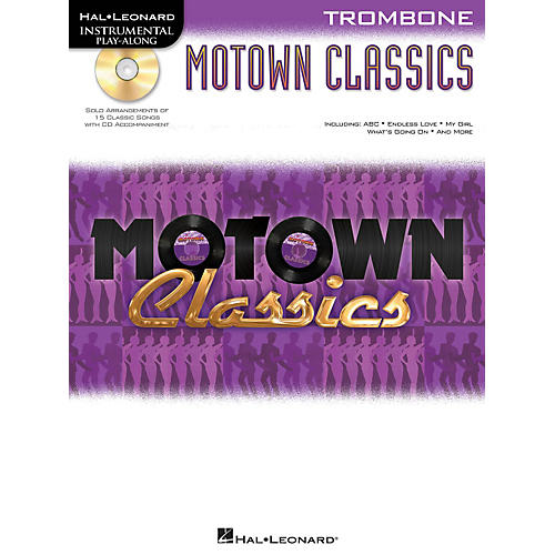 Hal Leonard Motown Classics - Instrumental Play-Along Book/Digital Download Trombone