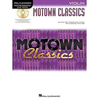 Hal Leonard Motown Classics - Instrumental Play-Along Book/Digital Download