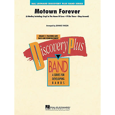 Hal Leonard Motown Forever - Discovery Plus Concert Band Series Level 2 arranged by Johnnie Vinson