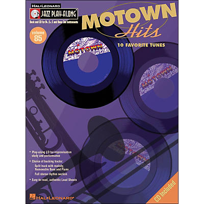 Hal Leonard Motown Hits - Jazz Play-Along Volume 85 (CD/Pkg)