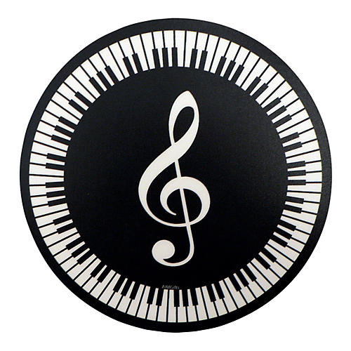Mouse Pad G Clef Round