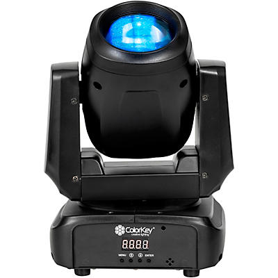 ColorKey Mover Beam 100 Compact 100W Moving Head Beam with Rainbow Prism