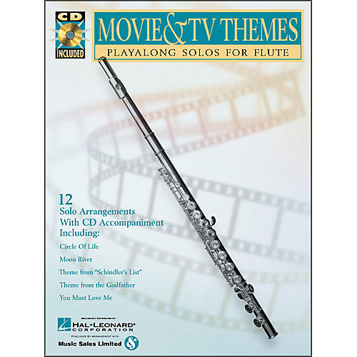 Movie And TV Themes Playalong Solos for Flute Book/CD