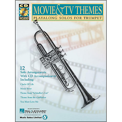 Movie And TV Themes Playalong Solos for Trumpet Book/CD