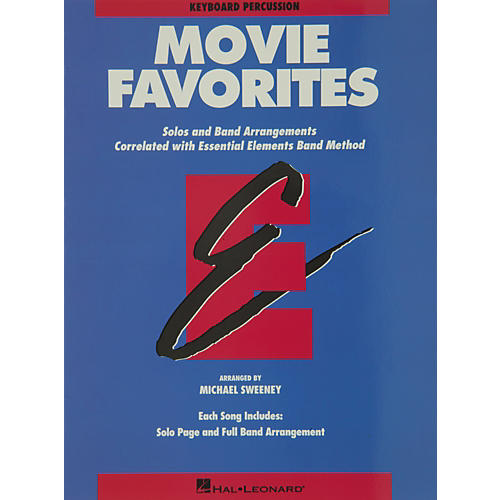 Hal Leonard Movie Favorites Keyboard Percussion