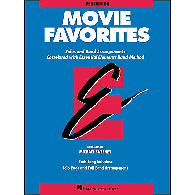 Hal Leonard Movie Favorites Percussion