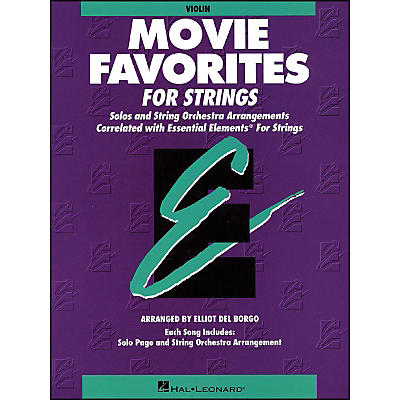 Hal Leonard Movie Favorites Violin Essential Elements