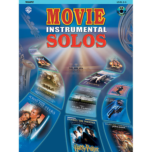 Alfred Movie Instrumental Solos for Trumpet Book/CD