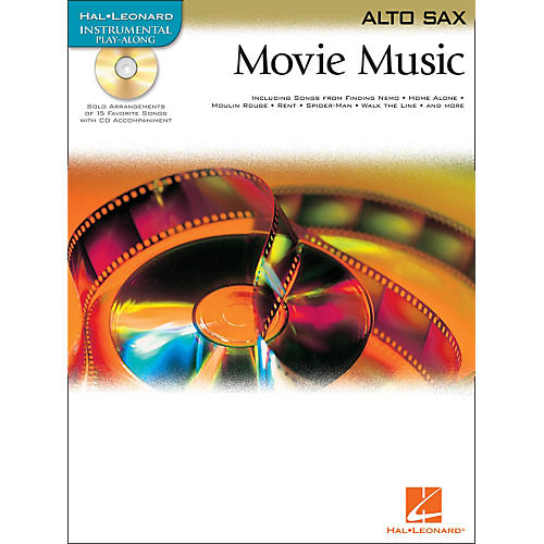 Movie Music for Alto Sax Book/CD