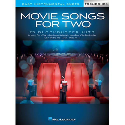 Hal Leonard Movie Songs for Two Trombones - Easy Instrumental Duets