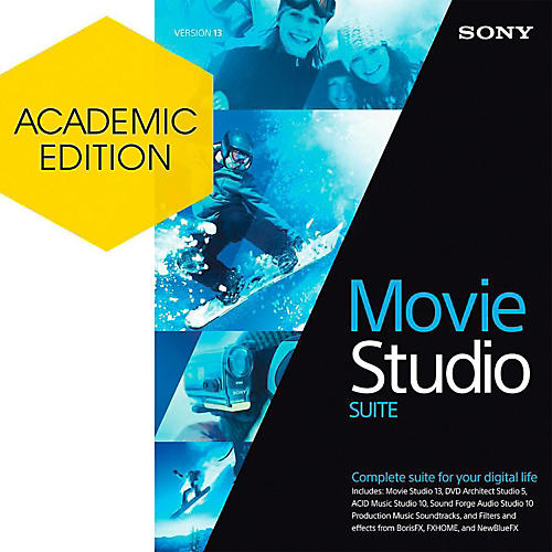 Movie Studio 13 Suite - Academic Software Download