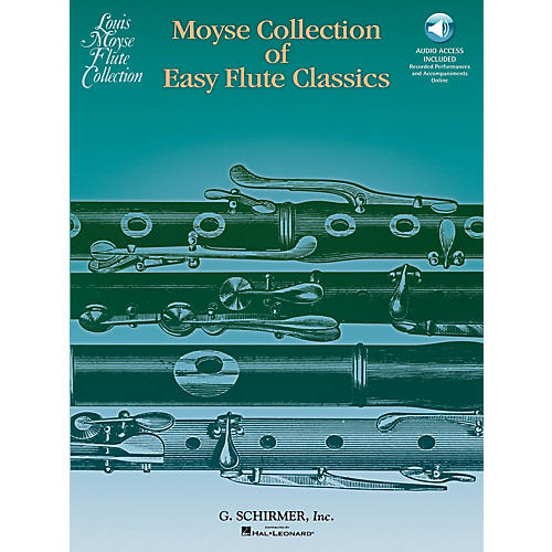G. Schirmer Moyse Collection of Easy Flute Classics Woodwind Solo Series Softcover Audio Online