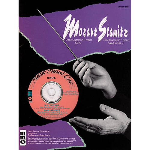 Mozart - Quartet in F Maj, KV370 & Stamitz - Quartet in F Maj, Op 8, No 3 Music Minus One BK/CD