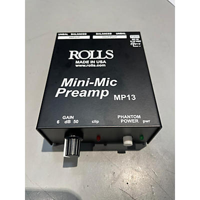 Rolls Mp13 Microphone Preamp