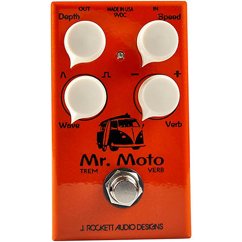 J.Rockett Audio Designs Mr. Moto Tremolo and Reverb Effects Pedal Condition 1 - Mint