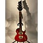 Used Mitchell Ms450 Solid Body Electric Guitar Red Flame