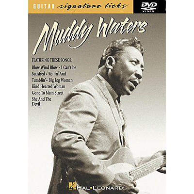 Hal Leonard Muddy Waters Guitar Signature Licks (DVD)