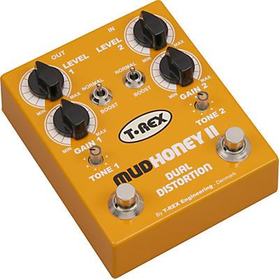 T-Rex Engineering Mudhoney II Distortion Guitar Effects Pedal