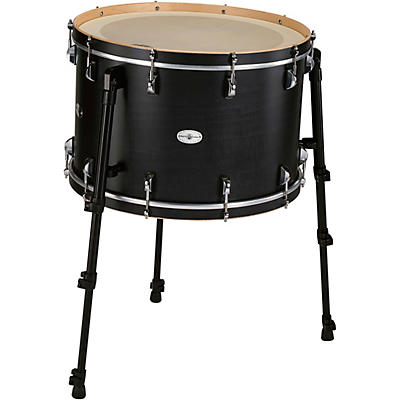 Black Swamp Percussion Multi Bass Drum in Satin Concert Black Stain