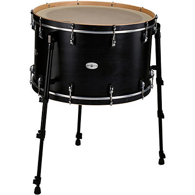 Black Swamp Percussion Multi Bass Drum in Satin Concert Black Stain