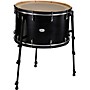 Black Swamp Percussion Multi Bass Drum in Satin Concert Black Stain 24 in.