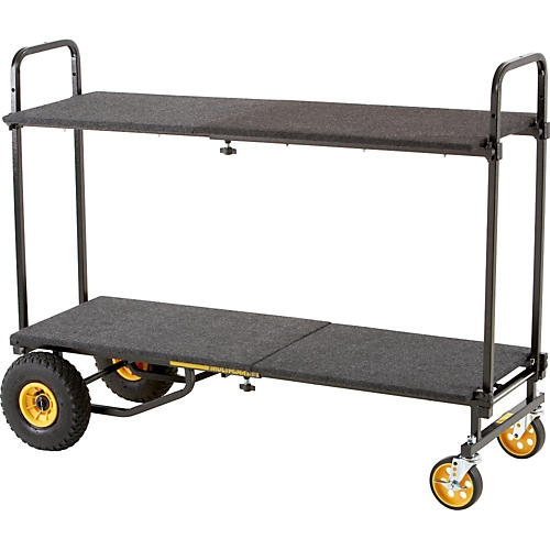 Multi-Cart R10RT Max with Deck and Shelf
