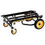 RockNRoller Multi-Cart R6RT Mini 8-in-1 Equipment Transporter Cart - Black Frame/Yellow Wheels Mini