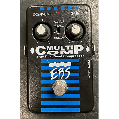 EBS MultiComp True Dual Band Compressor Bass Effect Pedal